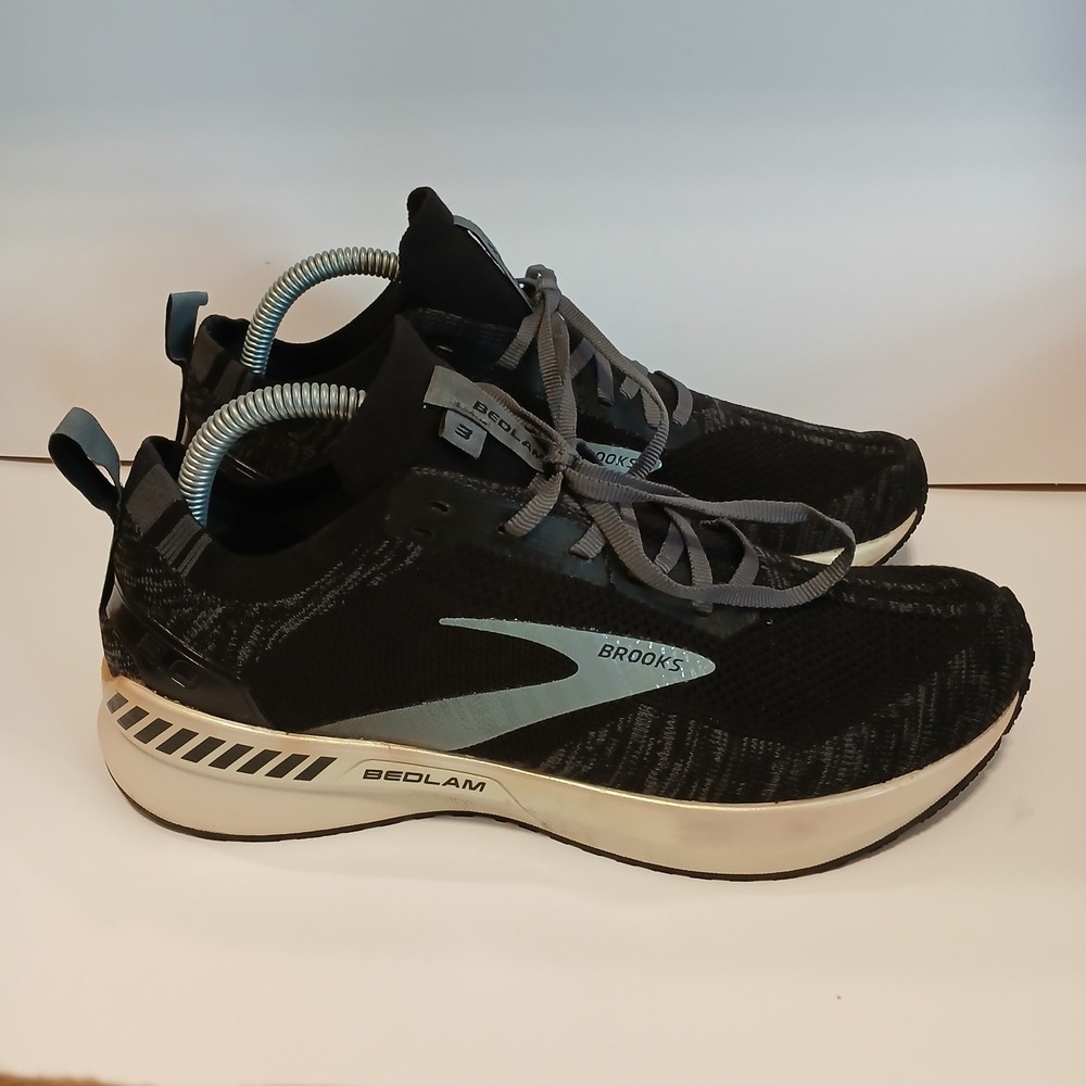 Brooks Bedlam 3 Running Shoes Sneakers Womens 9.5 Black Gray 1203301B012